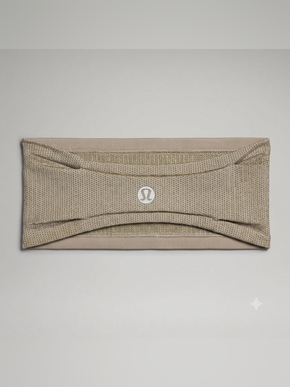 Lululemon Metal Vent Tech Wide Headband - Grey Sage/Silverstone - OS